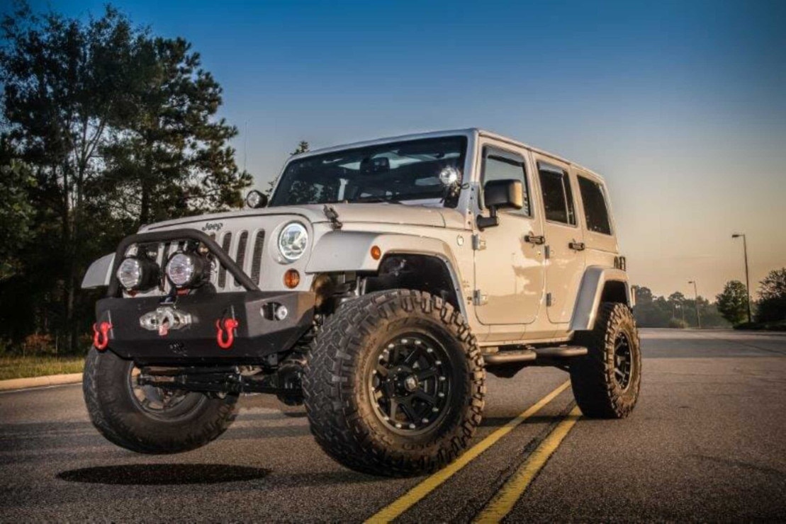 Vision X LED Headlights Jeep Wrangler JK (0716) HR SWGPCK14